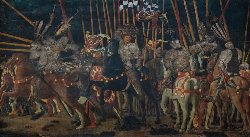 Micheletto Attendolo da Cotignola's Modangreb - Paolo Uccello