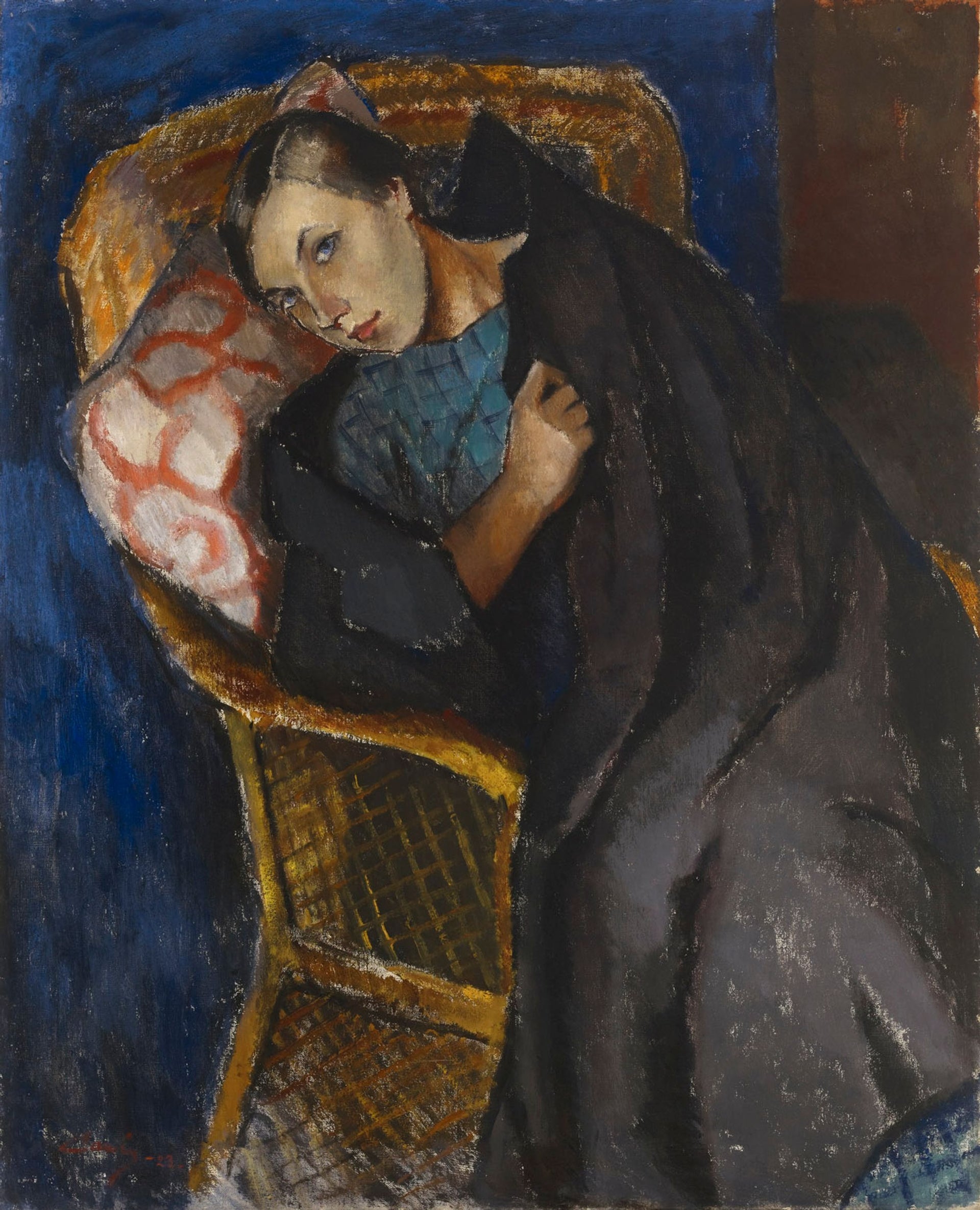 La Convalescente, Alvar Cawén, 1923