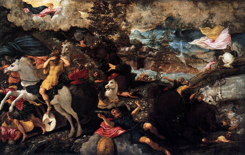 Sankt Pauls samtale - Jacopo Tintoretto