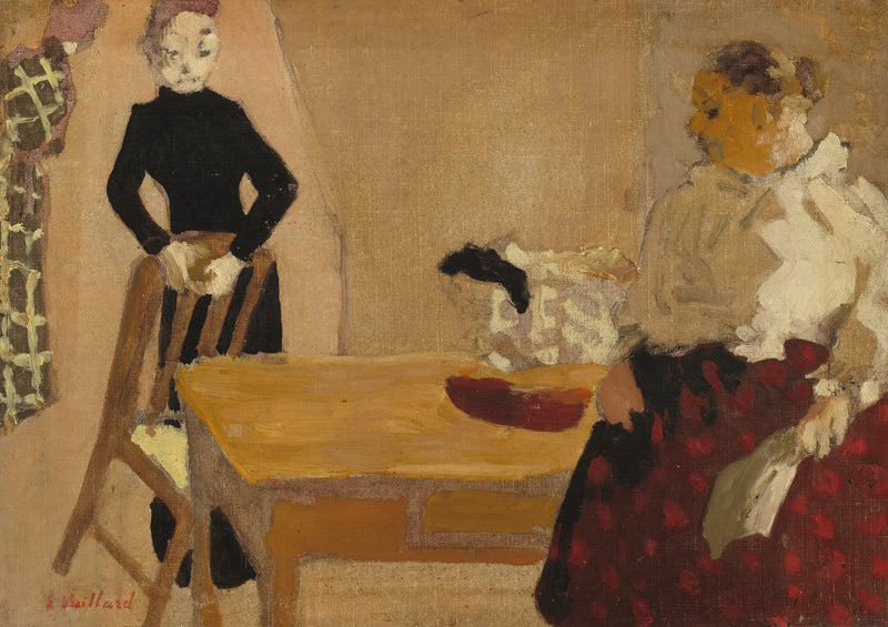 Samtalen - Édouard Vuillard