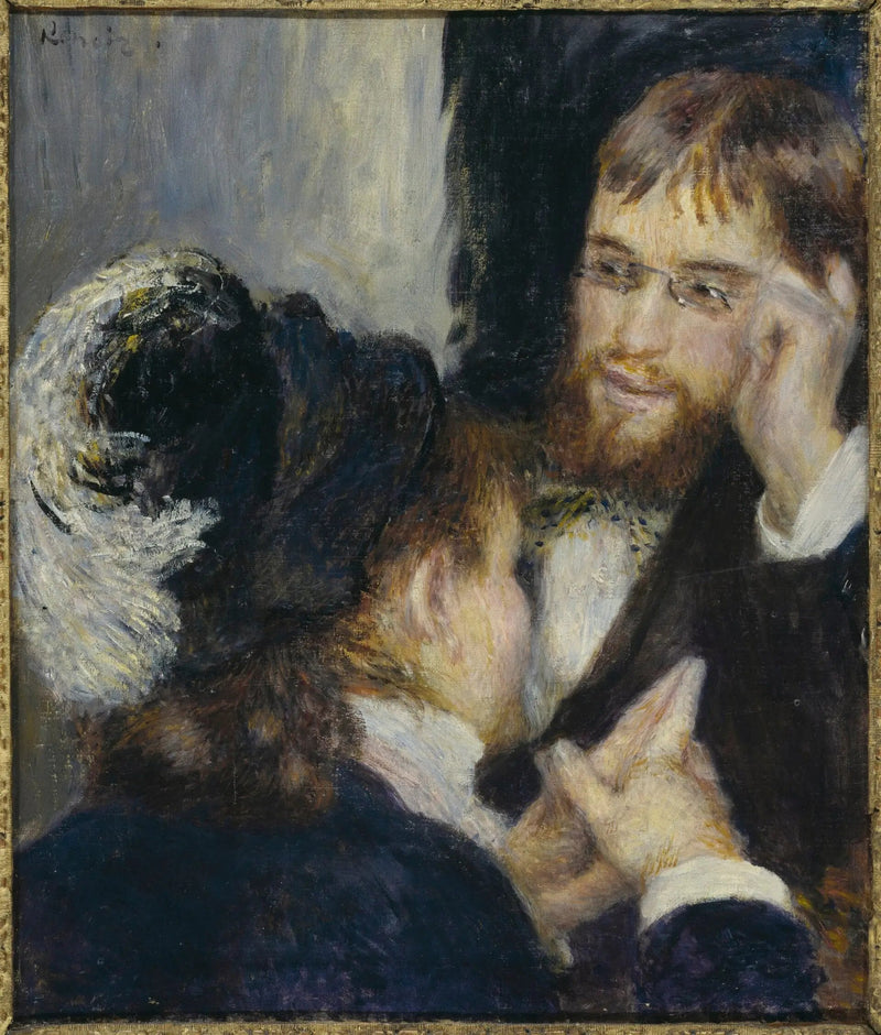 Samtalen - Pierre-Auguste Renoir