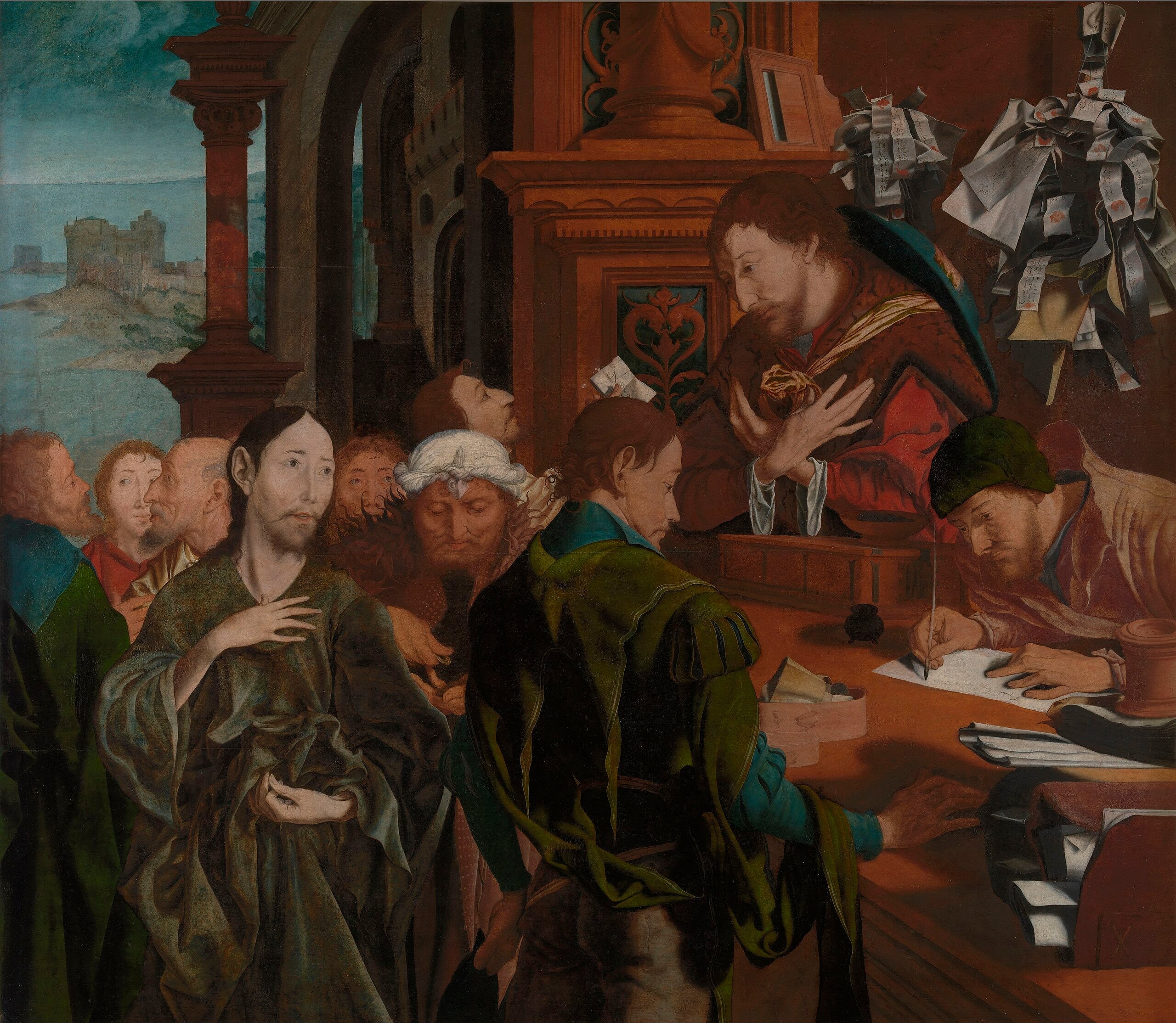 La Conversion de Saint Matthieu - Marinus van Reymerswale - Alpha Reproduction