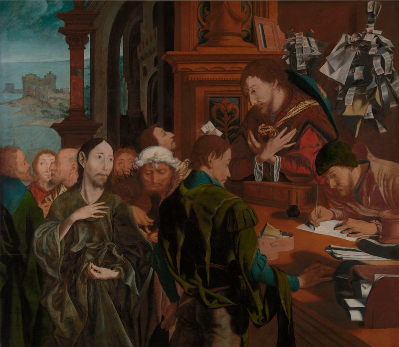 Matthæus' Omvendelse - Marinus van Reymerswale