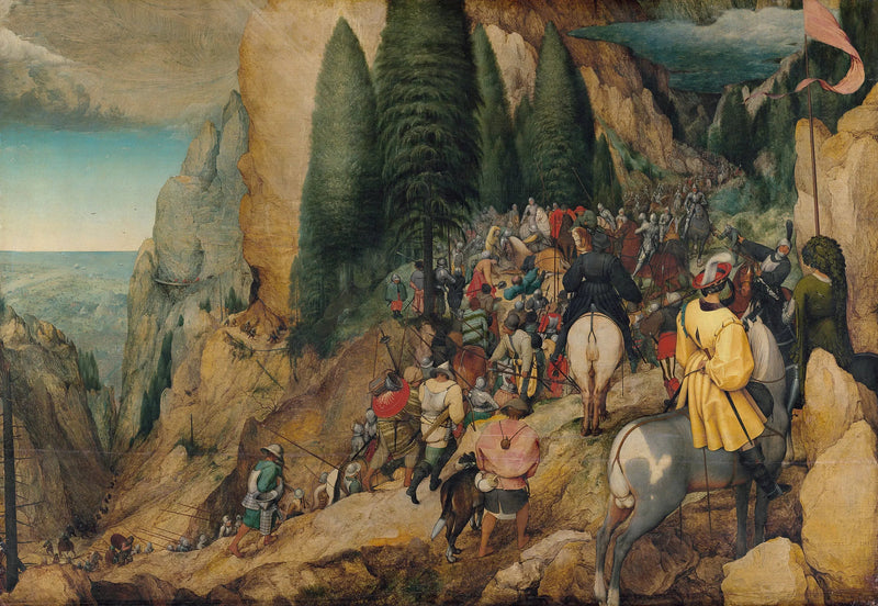 Konversionen af Sankt Paul - Pieter Brueghel den Ældre