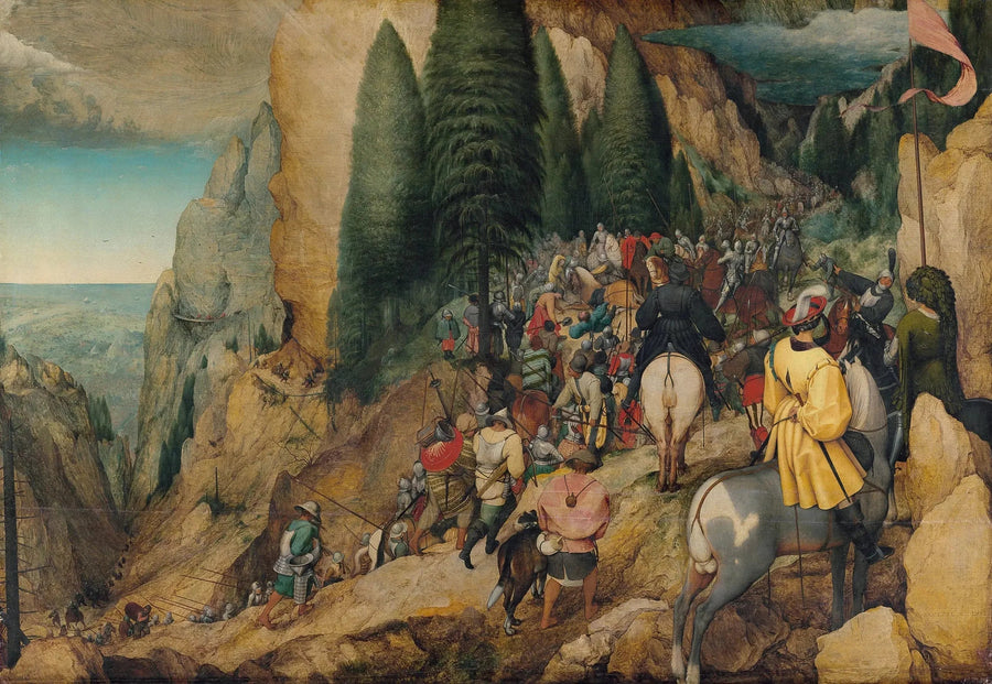 Konversionen af Sankt Paul - Pieter Brueghel den Ældre