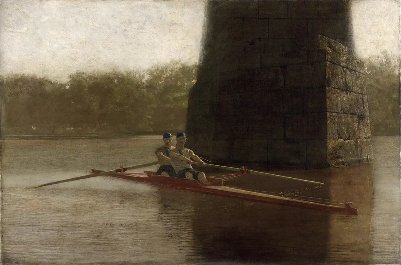 Skallen med to åre - Thomas Eakins