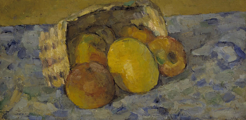 Den væltede kurv - Paul Cézanne