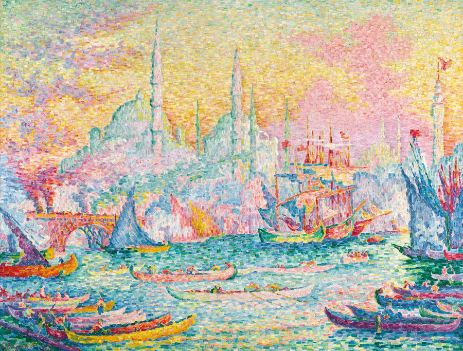 Den Gyldne Horn (Istanbul) - Paul Signac