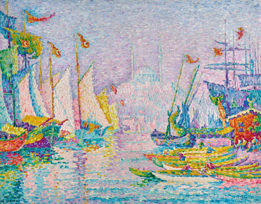 Den Gyldne Horn. Morgen - Paul Signac