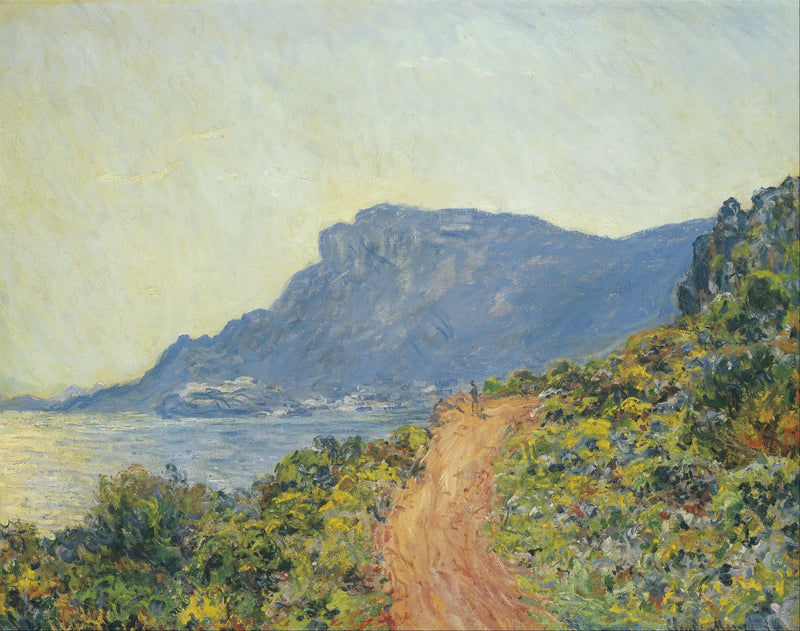 La Corniche nær Monaco - Claude Monet