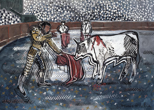 La Corrida - Francis Picabia image 1 reproduction artisanale de tableau