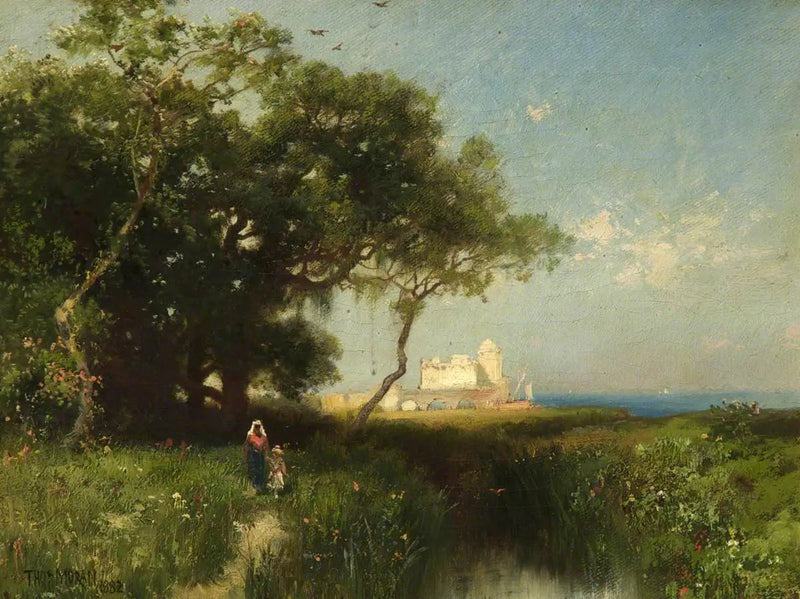 Floridas kystlinje - Thomas Moran