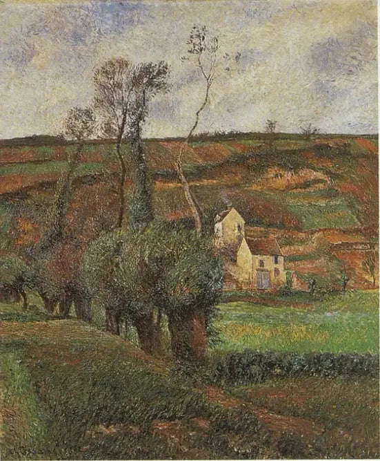 Kysten Lézard i Pontoise - Camille Pissarro