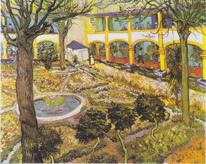 Hospitalgården i Arles - Vincent van Gogh