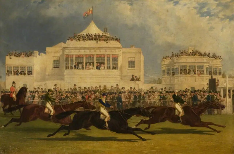 Løbet om Russiske Kejserpokalen i Ascot, 1845 - John Frederick Herring, Sr.