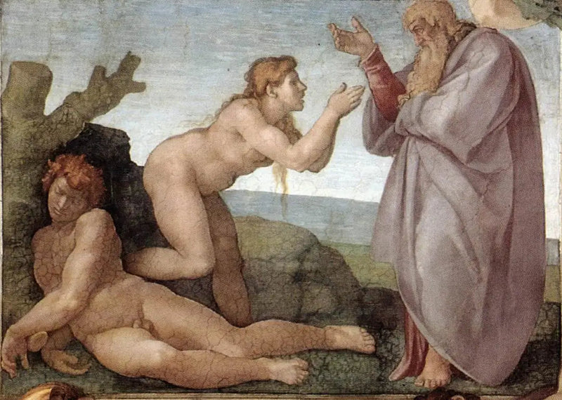 Evas Skabelse - Michelangelo