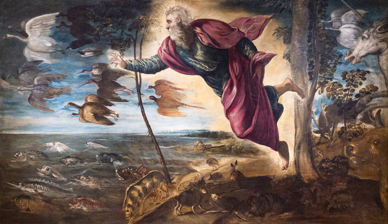Dyrenes skabelse - Jacopo Tintoretto