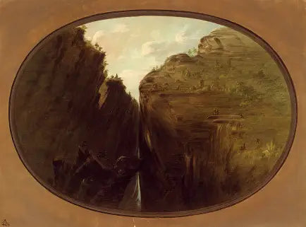 La crevasse du scarabée - George Catlin - Alpha Reproduction