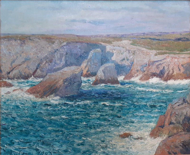 La Crique, kystvildmarken, Quiberon - Maxime Maufra