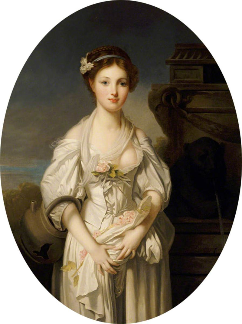 Den knuste krukke - Jean-Baptiste Greuze
