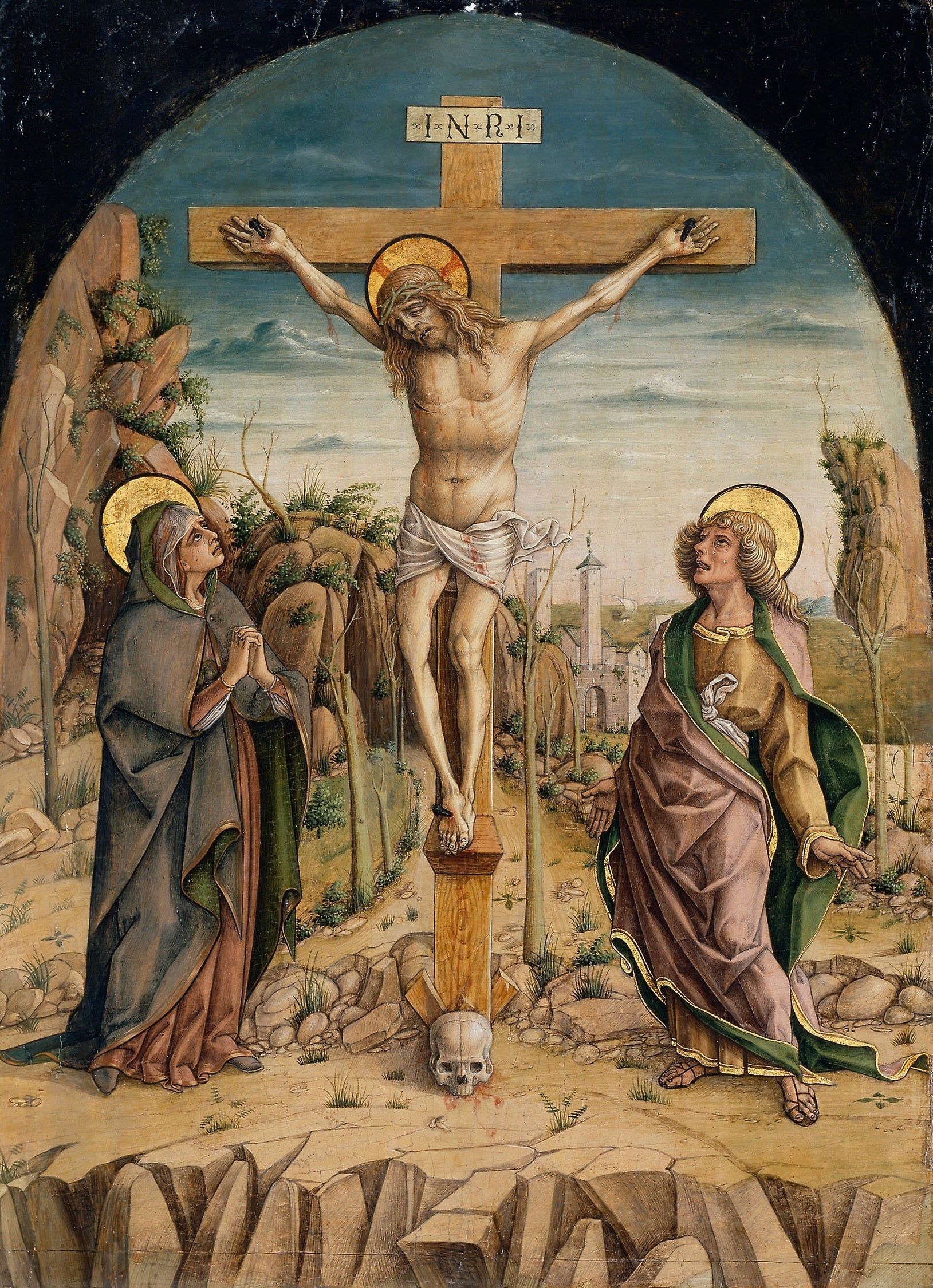 La Crucifixion - Carlo Crivelli - Alpha Reproduction