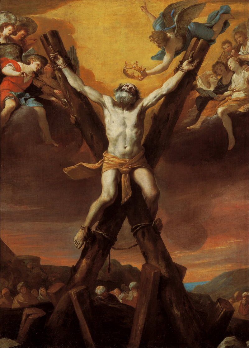 Saint Andreas Korsfæstelse - Mattia Preti