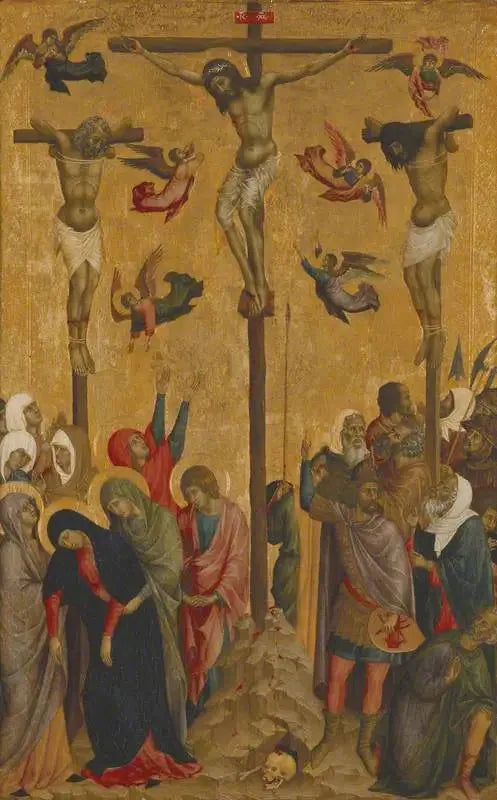 Korsfæstelsen - Duccio di Buoninsegna