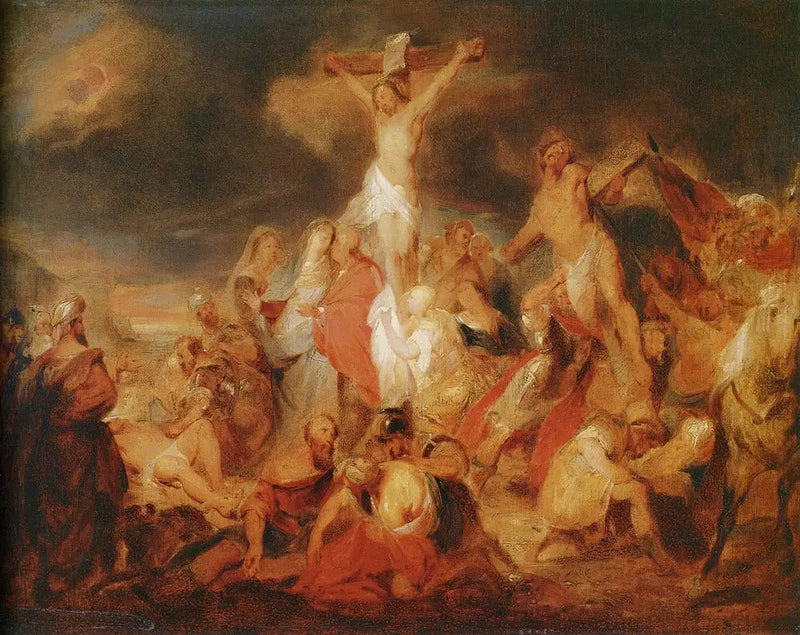 Korsfæstelsen - Eugène Delacroix