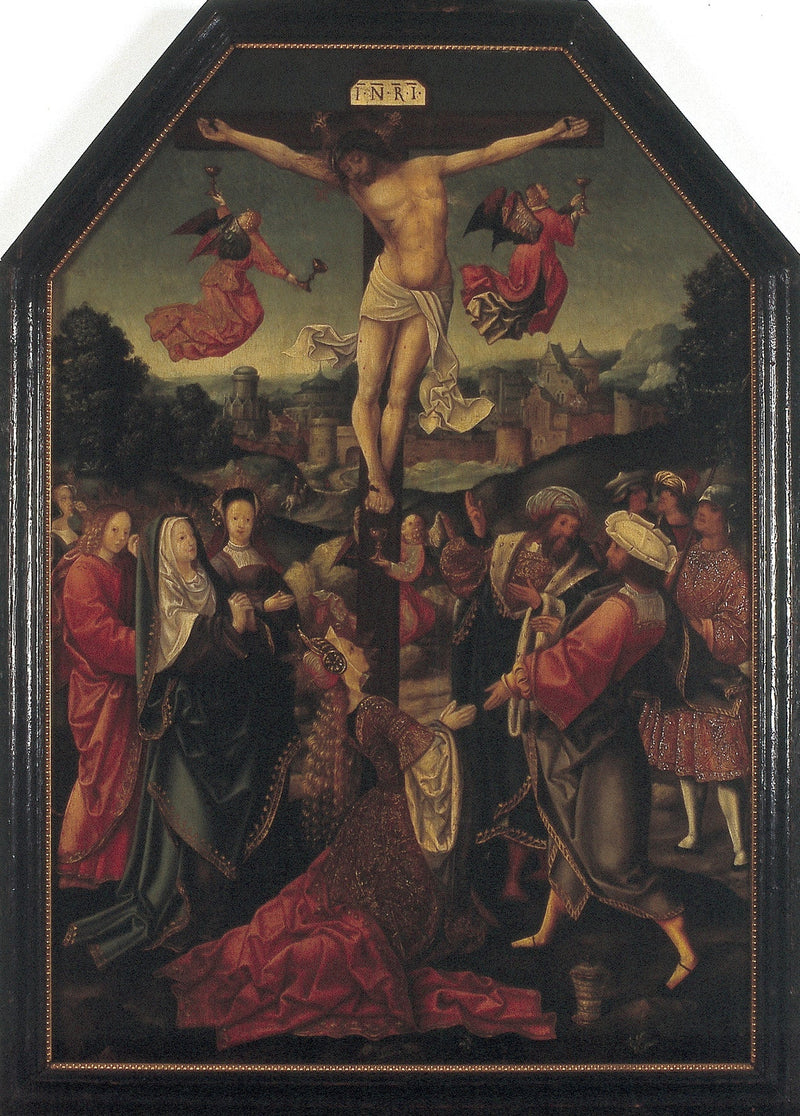 Korsfæstelsen - Jacob Cornelisz van Oostsanen