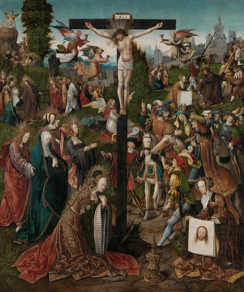Korsfæstelsen - Jacob Cornelisz van Oostsanen