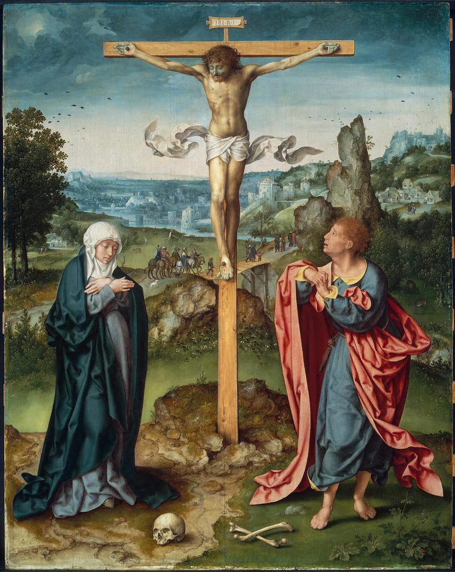Korsfæstelsen - Joos van Cleve