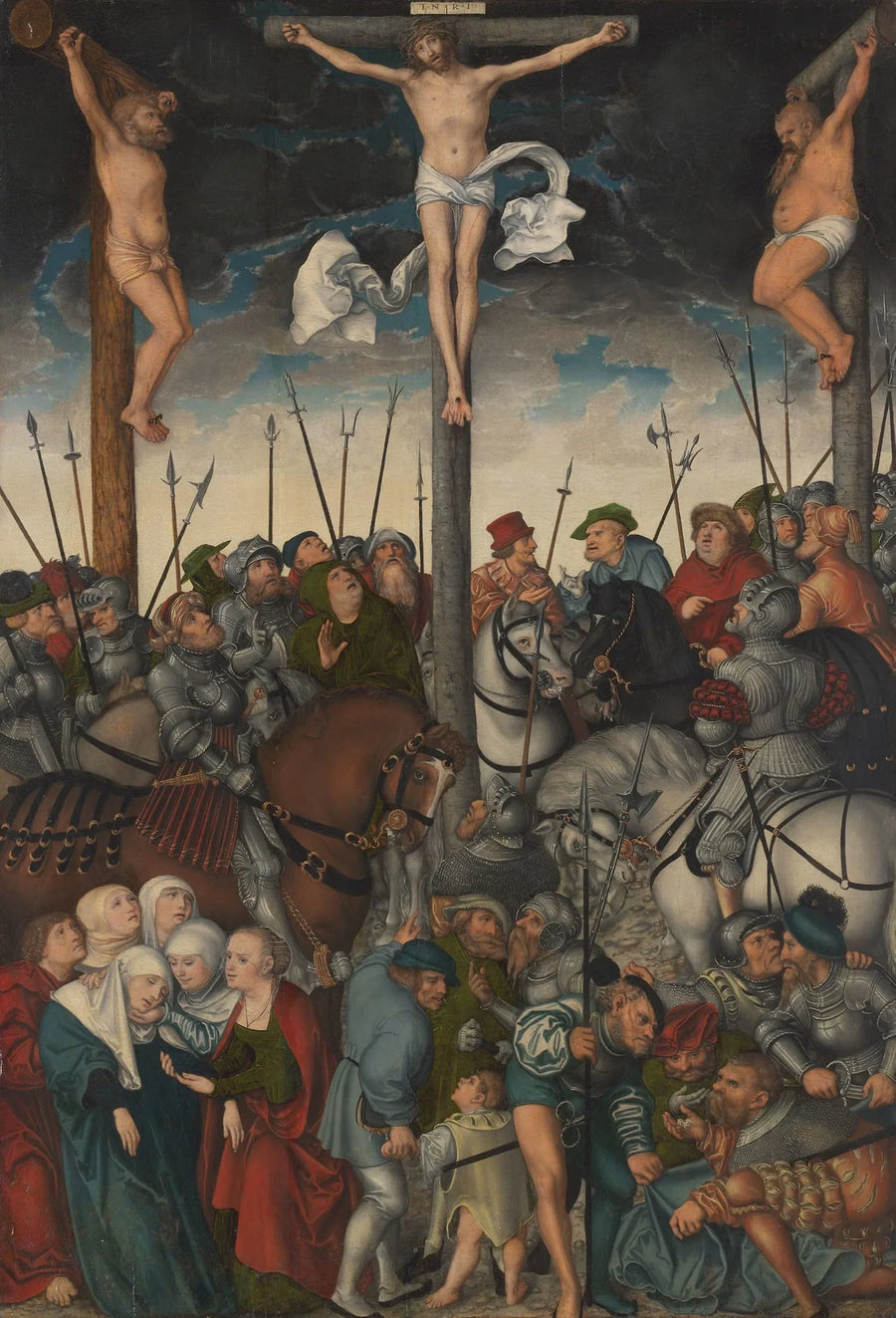 Korsfæstelsen - Lucas Cranach den Ældre