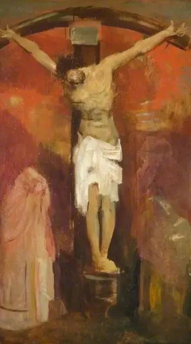 Korsfæstelsen - Odilon Redon