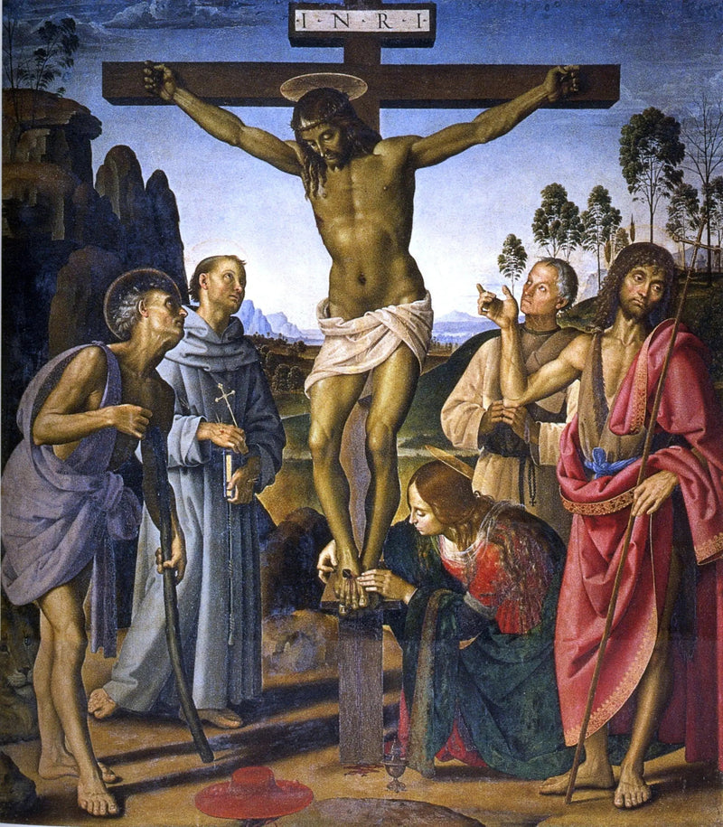 Korsfæstelsen - Pietro Perugino