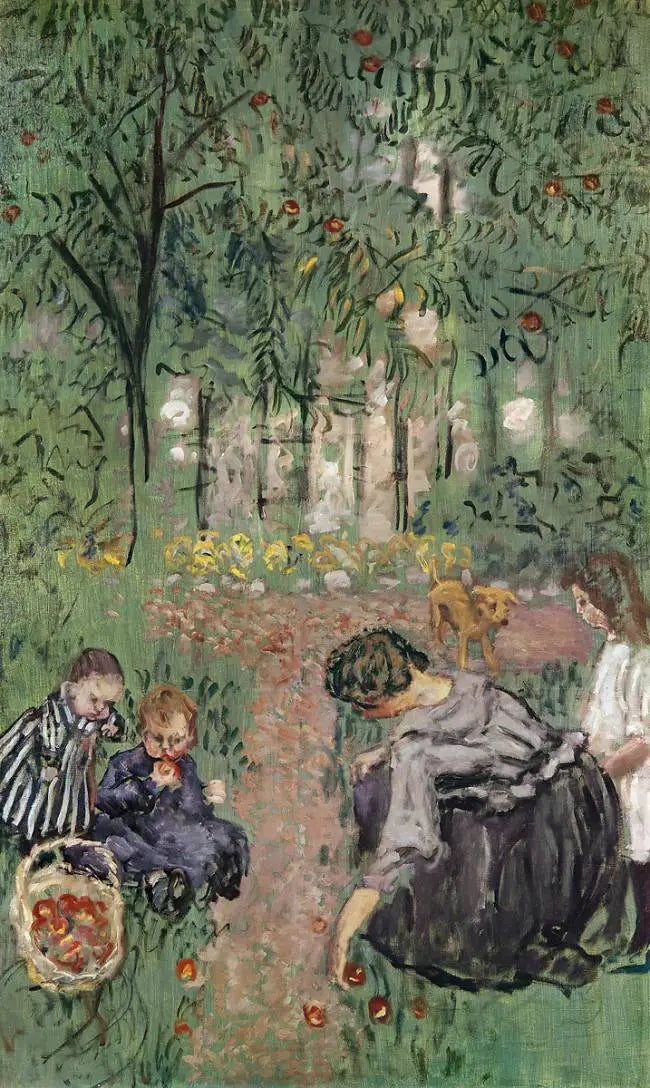 Æbleplukningen - Pierre Bonnard