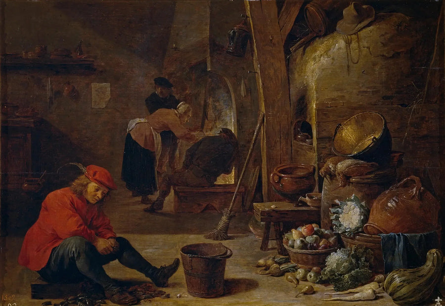 Køkkenet - David Teniers den Yngre