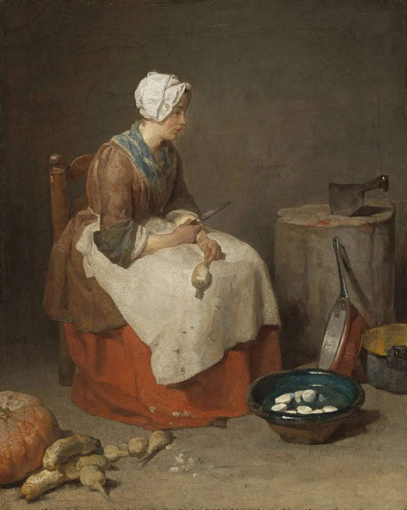 Køkkenpigen - Jean Siméon Chardin