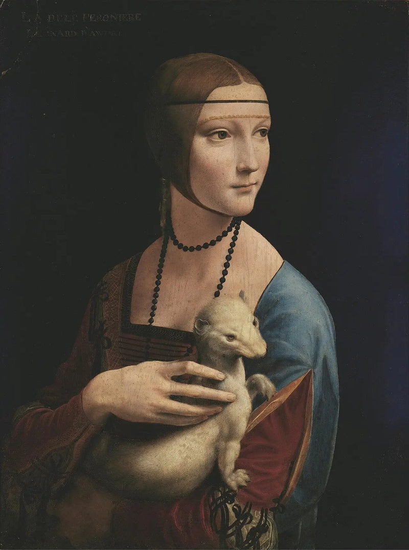 Damen med hermelinen - Leonardo da Vinci