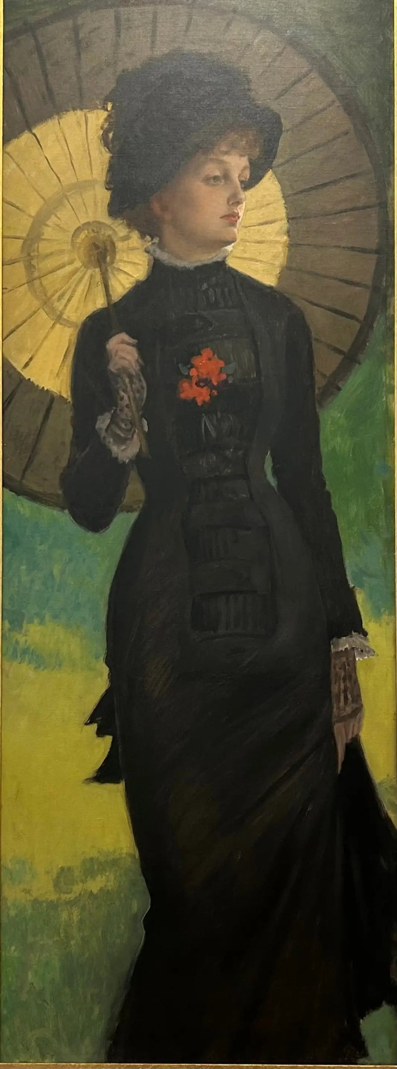Damen med parasollen - James Tissot