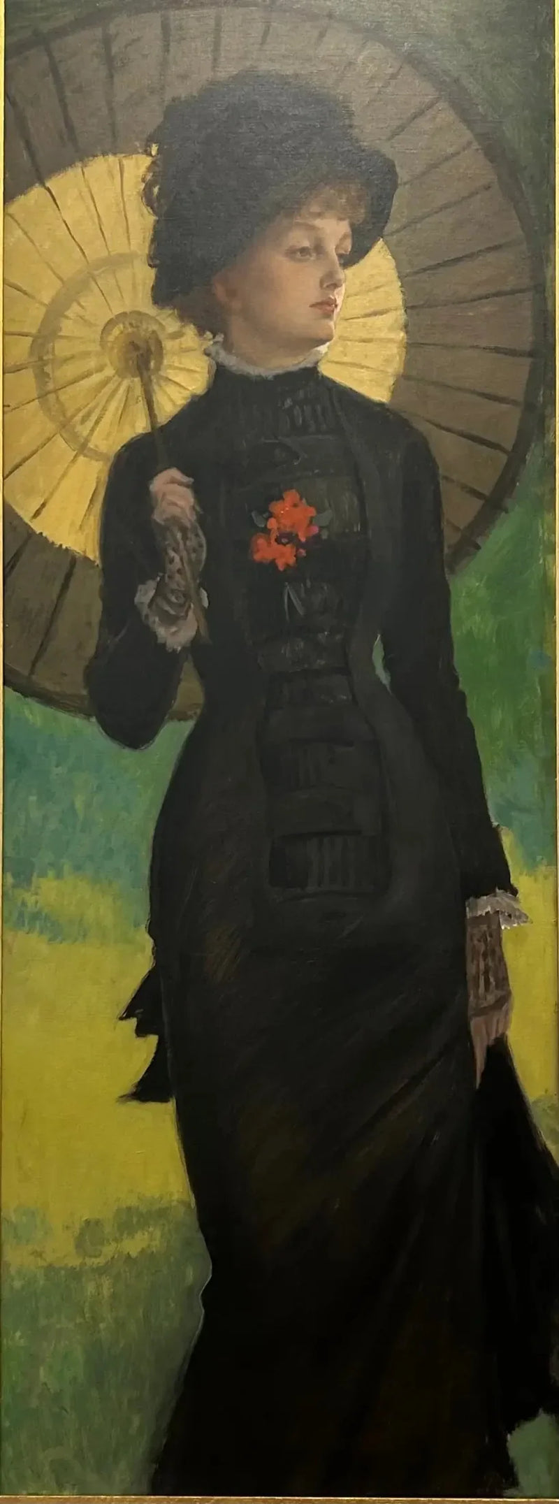 Damen med parasollen - James Tissot