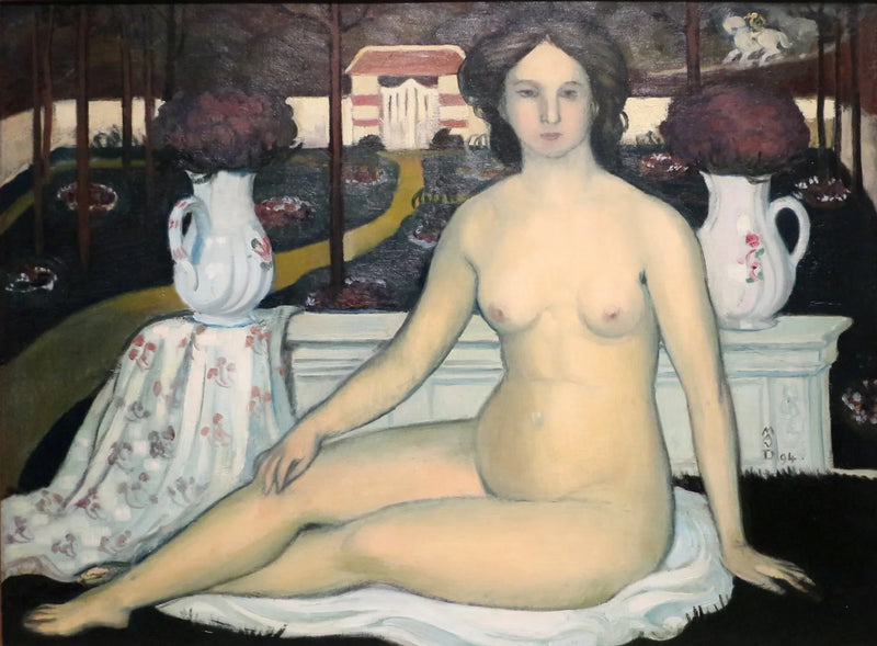 Damen i den lukkede have - Maurice Denis