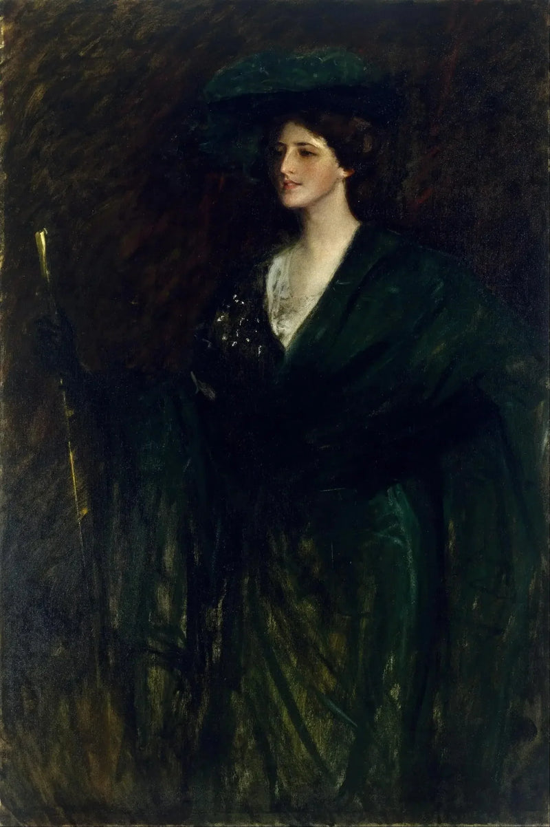 Smaragdkvinden - William Merritt Chase