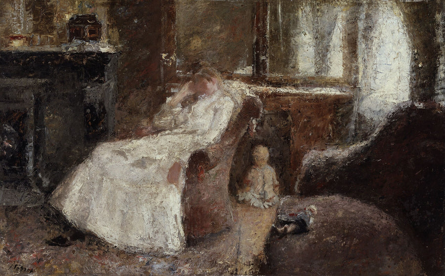 Kvinden i hvidt - Jan Toorop