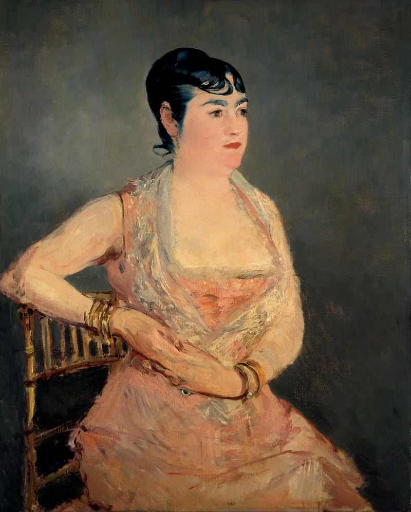 Den rosa dame - Édouard Manet