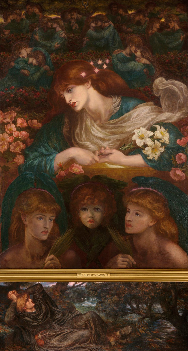 Den udvalgte jomfru - Dante Gabriel Rossetti