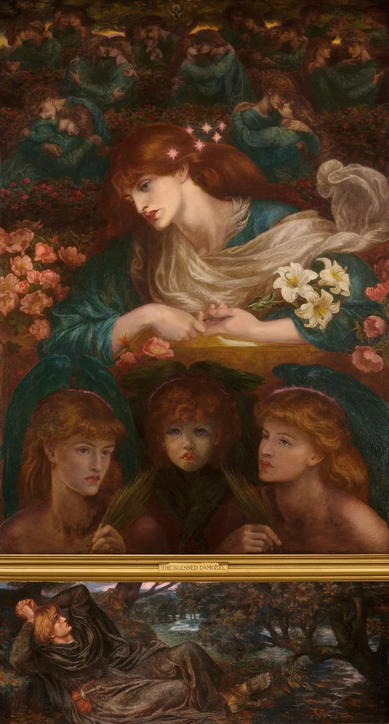 Den udvalgte jomfru - Dante Gabriel Rossetti