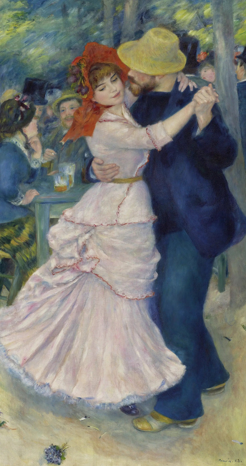 Dansen i Bougival - Pierre-Auguste Renoir