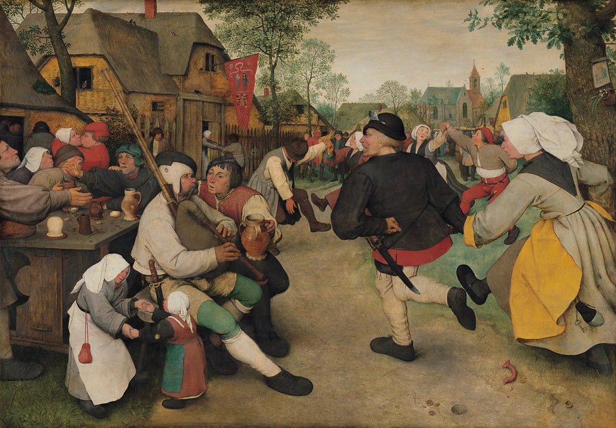Bøndernes Dans - Pieter Brueghel den Ældre