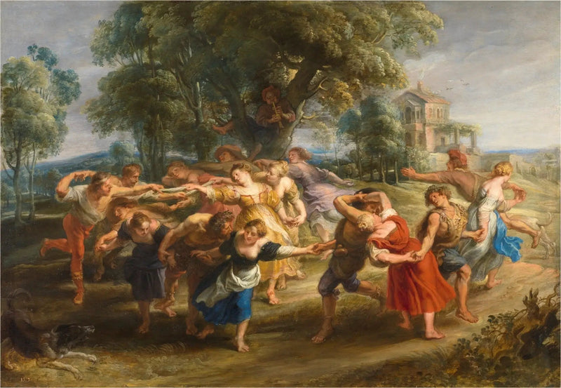 Landsbyboernes dans - Peter Paul Rubens