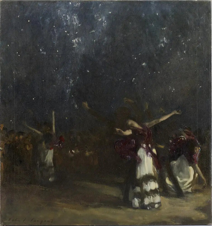 Den spanske dans - John Singer Sargent